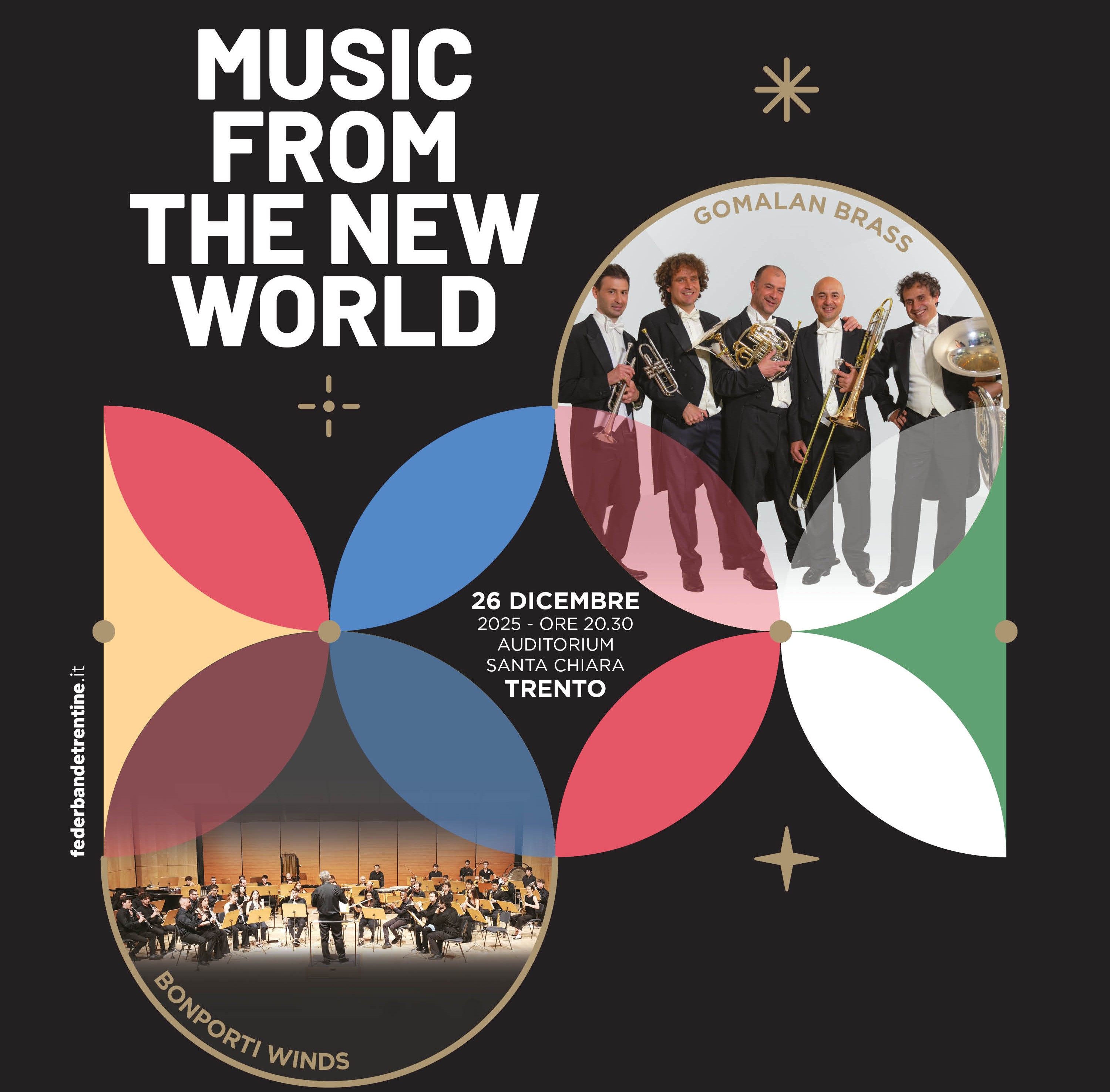 Concerto di Natale 2025 MUSIC FROM THE NEW WORLD