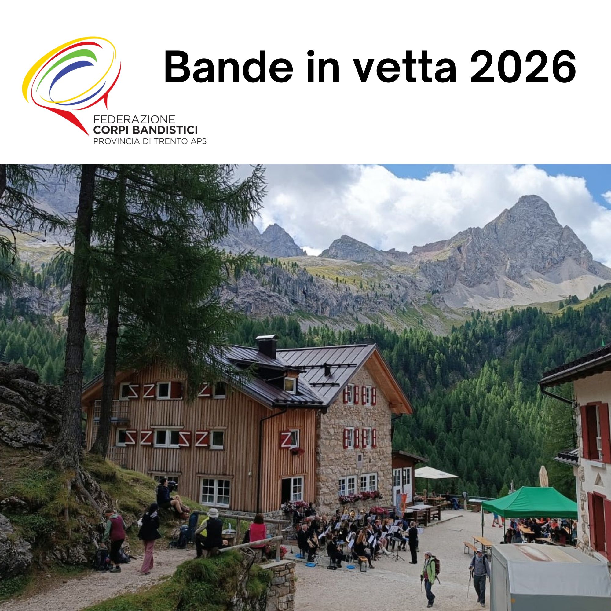ISCRIZIONI Bande in vetta