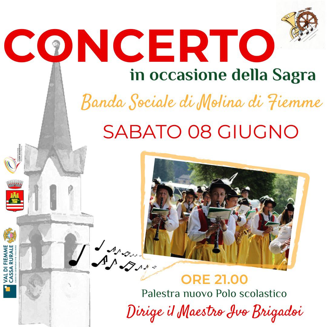 Concerto della Banda Sociale di Molina in occasione della Sagra di S.Antonio di Padova