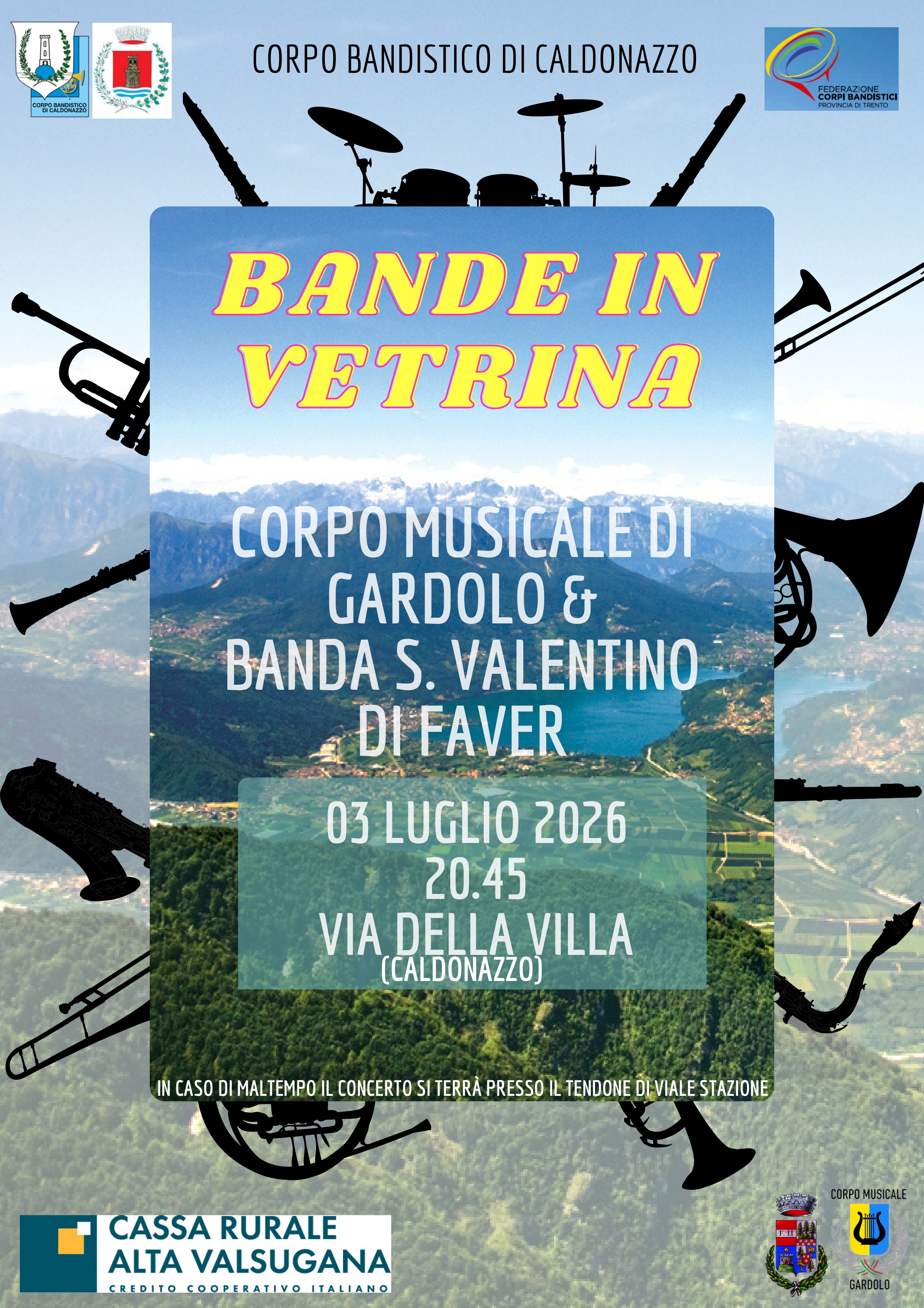 BANDE IN VETRINA