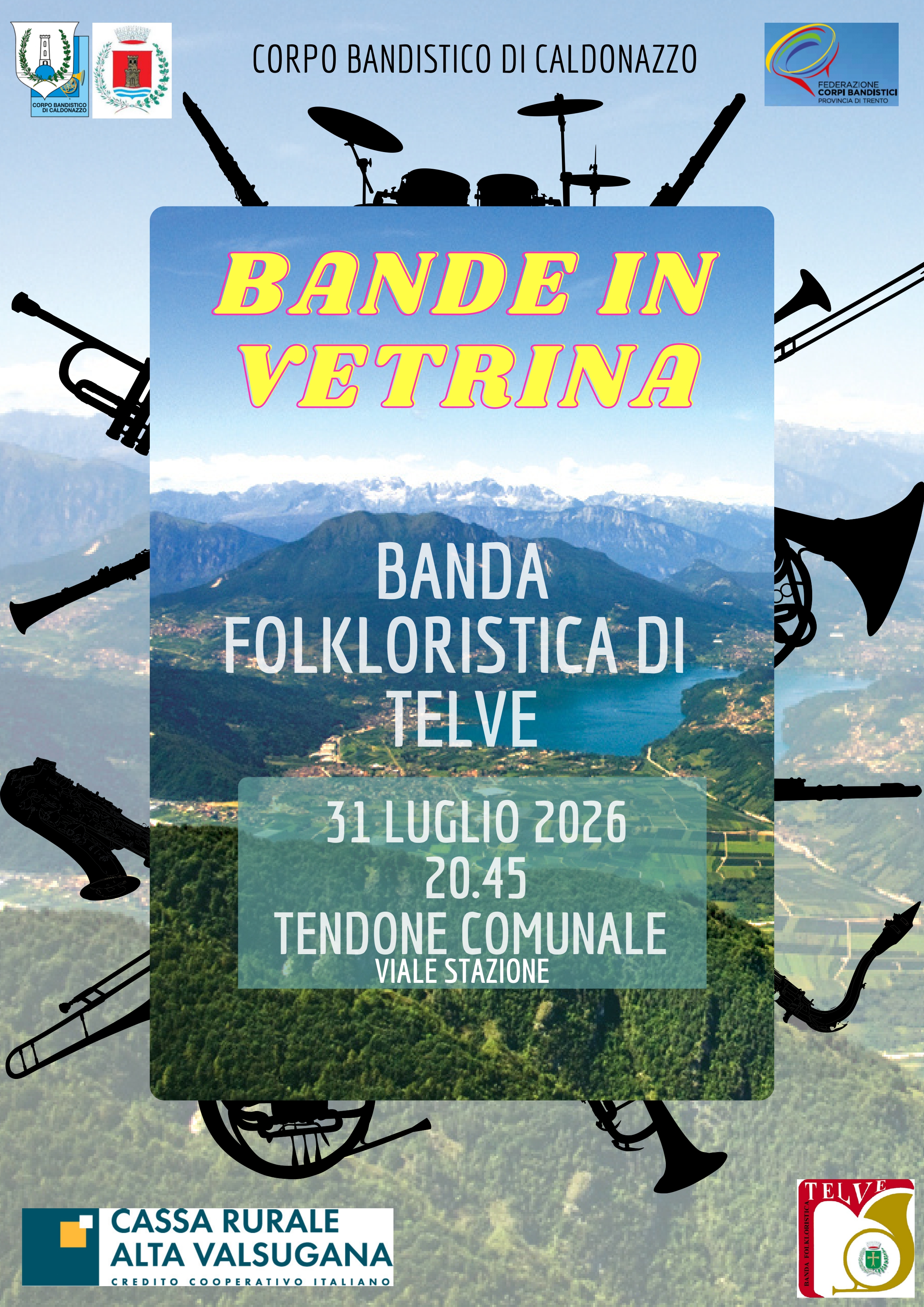 BANDE IN VETRINA