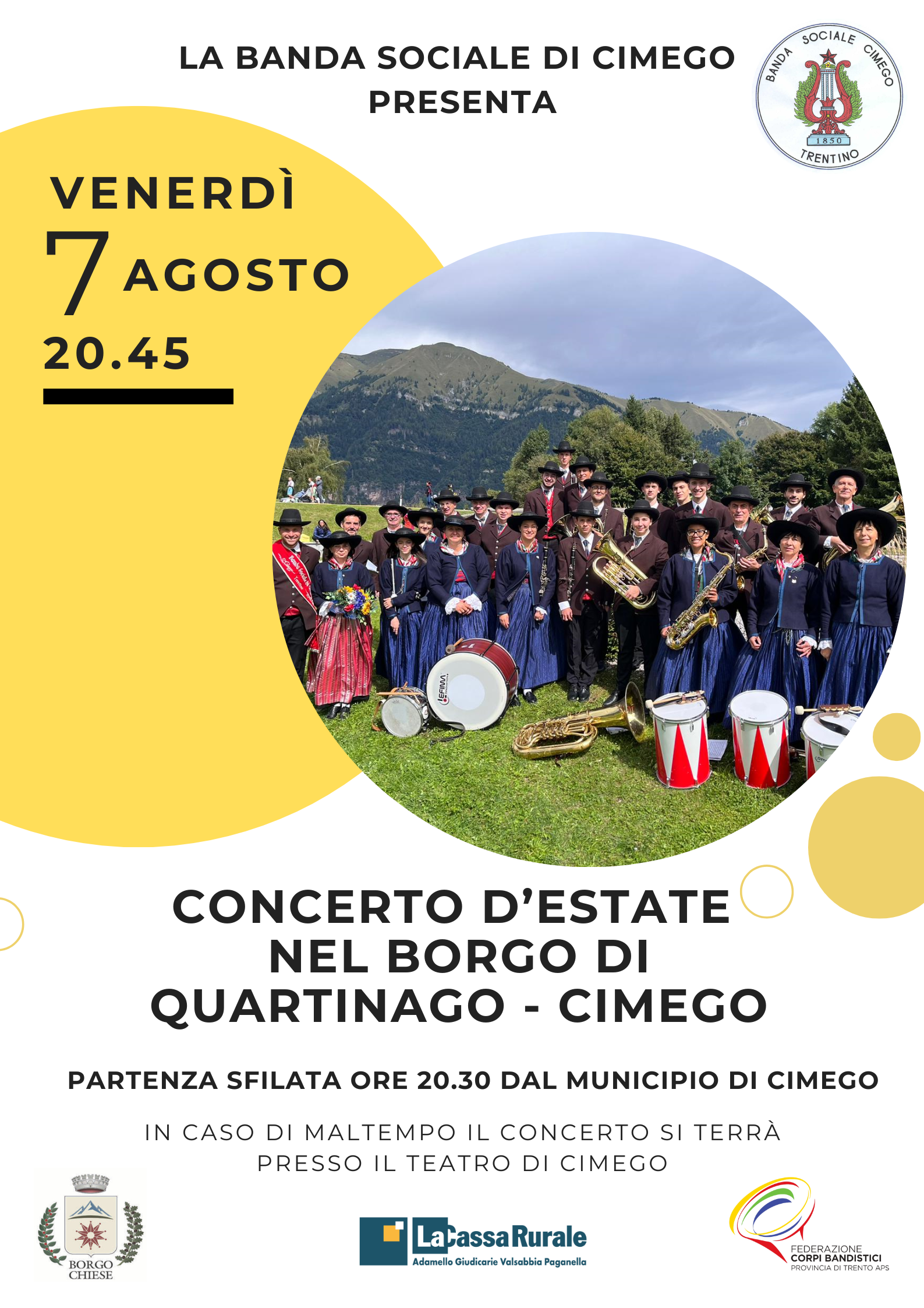 CONCERTO D'ESTATE QUARTINAGO