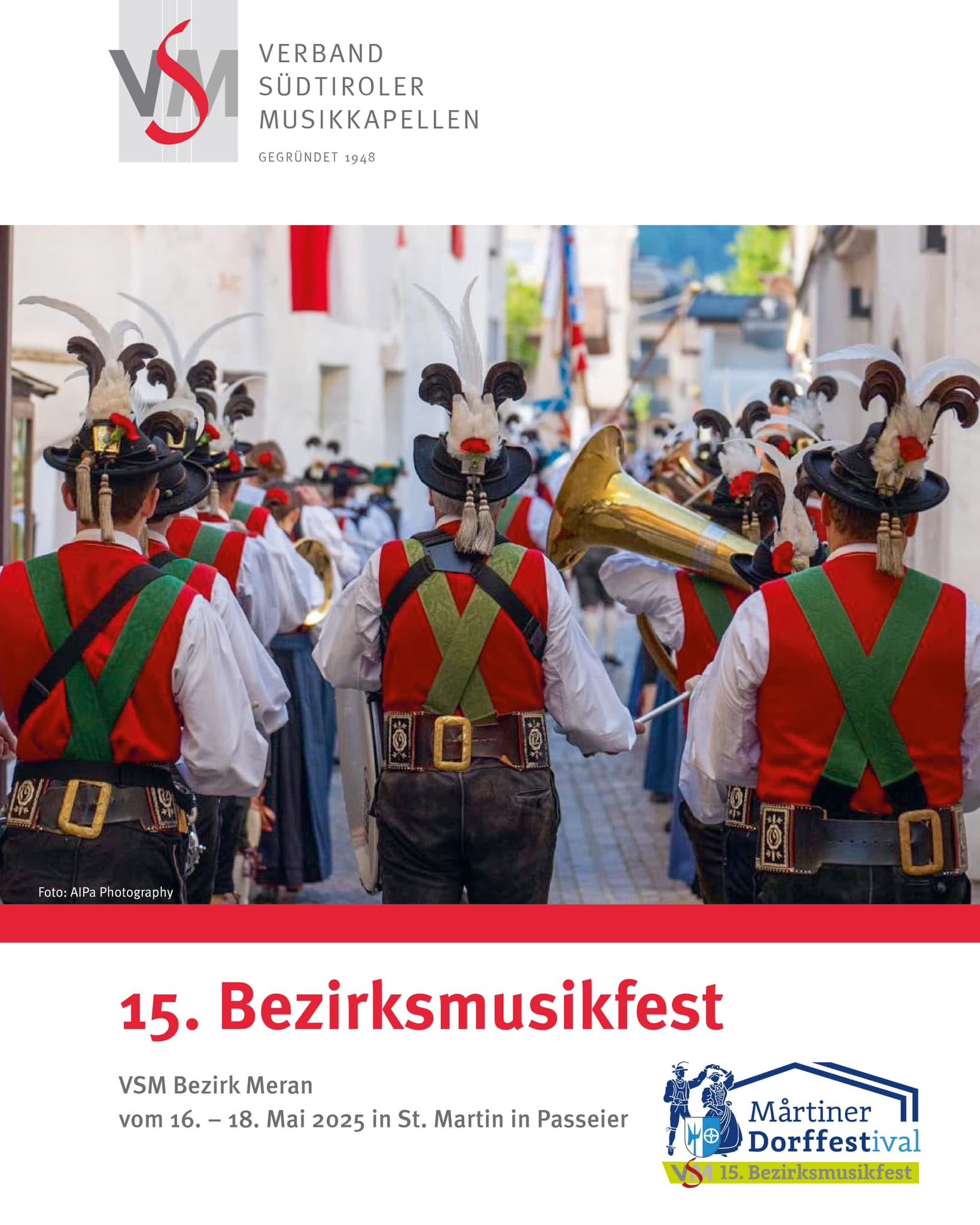 15. Bezirksmusikfest VSM Bezirk Meran