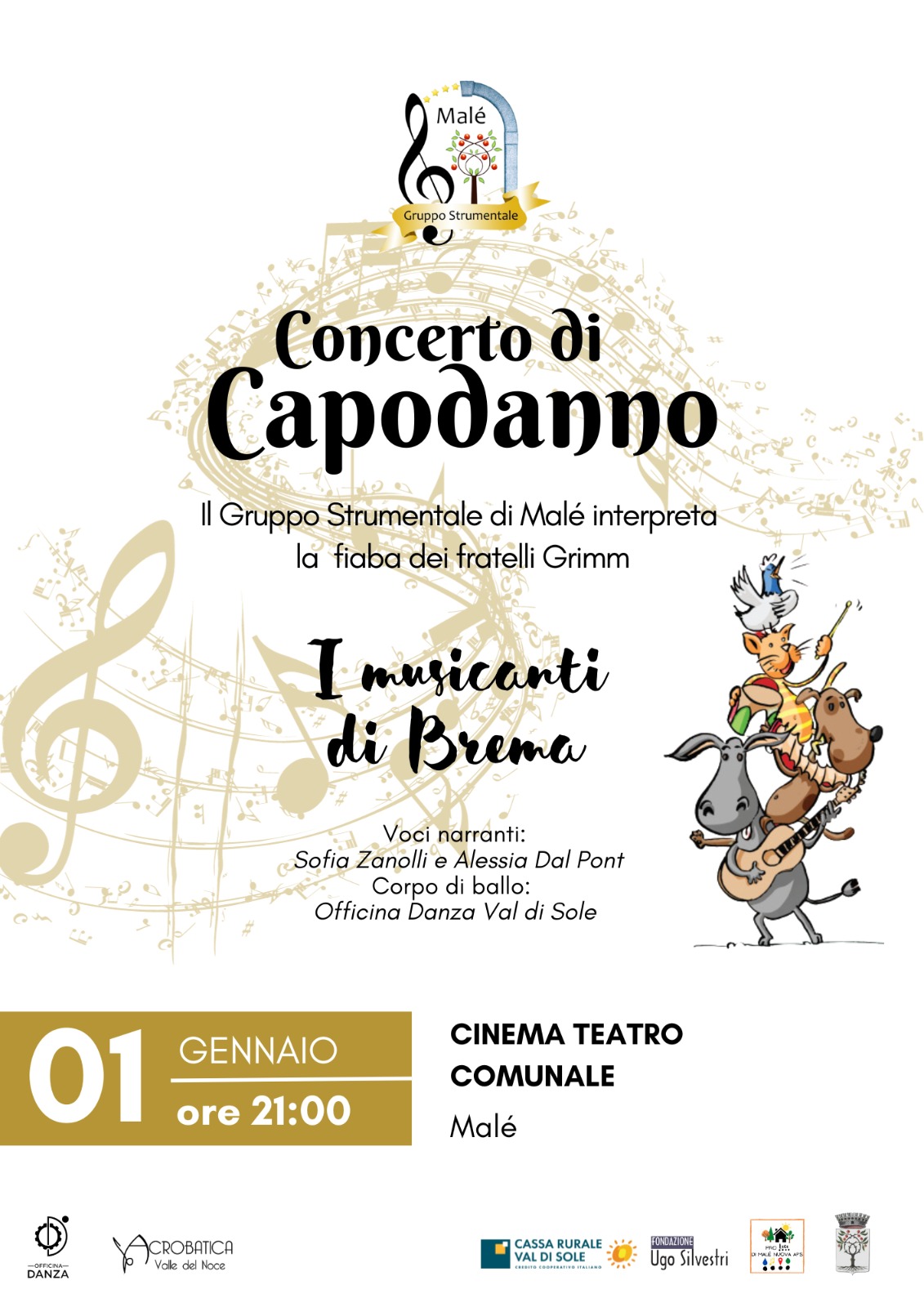 Concerto di Capodanno - I musicanti di Brema
