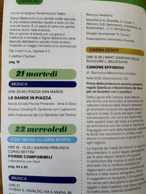 LE BANDE IN PIAZZA 