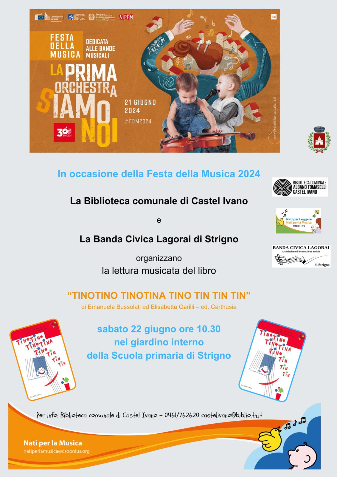 FESTA DELLA MUSICA 2024: "Nati per la Musica"