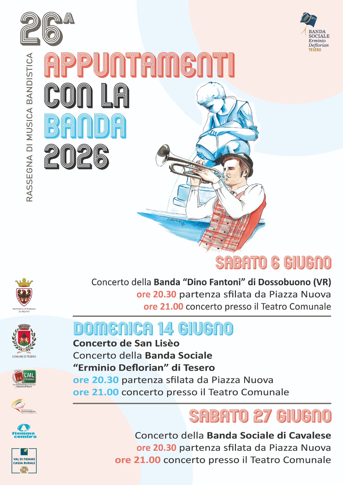 Sfilata e Concerto del Corpo Bandistico "Dino Fantoni" di DOSSOBUONO (VR)