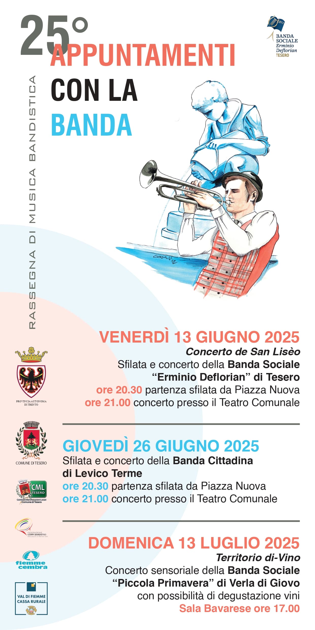 SFILATA E CONCERTO DI SANT'ELISEO - 25^ rassegna "Appuntamenti con la Banda"