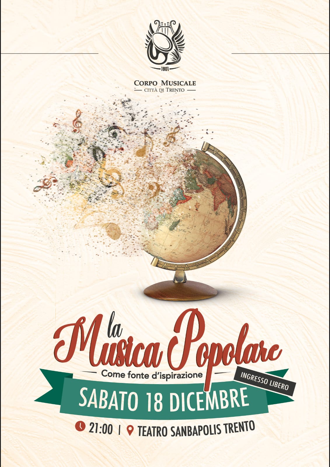 Concerto di Natale - La Musica Popolare come fonte d'ispirazione