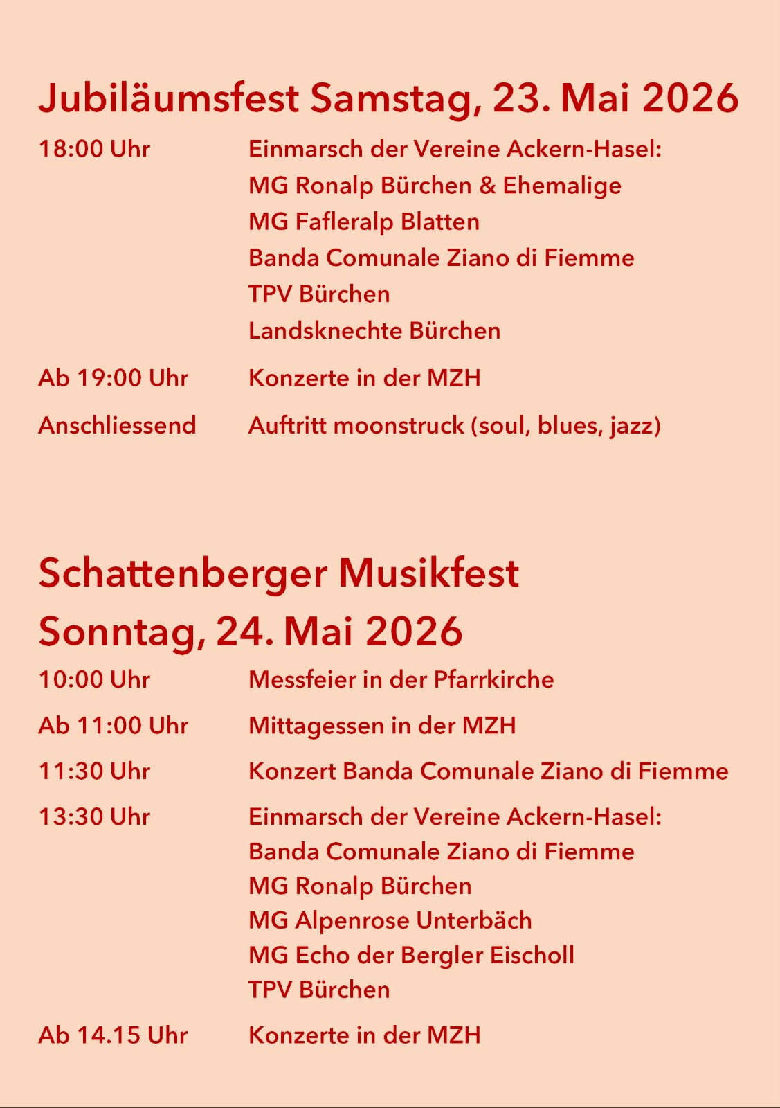 Jubilaumsfest 
